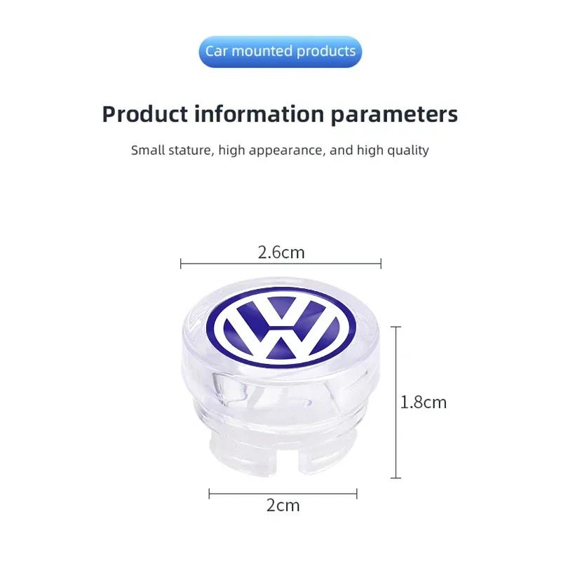 2026 Hot For Volkswagen VW Car Cigarette Lighter Cover DustProof Decoration Cap For Volkswagen GTI CC Tiguan Passat Golf Polo To