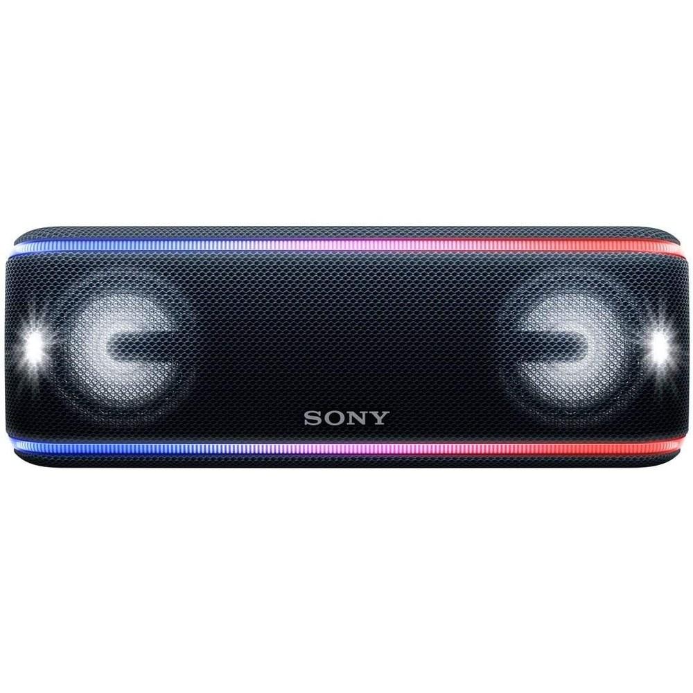 Sony Wireless Portable Speaker SRS-XB41 Heavy Bass Waterproof Dustproof Rustproof Bluetooth Lighting Microphone Black