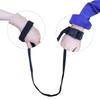 Escape Proof Wrist Leash Walking Harness for Older Children with Adjustable Tether Adult Sized Lockable Coiled Wrist Link with Cuff for Autism