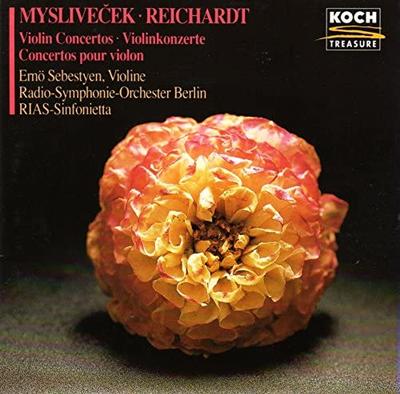 CD MYSLIVICEK, SEBESTYEN; BERLIN RADIO - Violin Concertos In F, C & D 316142 Koch Treasure Europe Classical Used