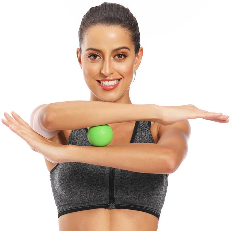 TPE Fascia Ball Lacross Cvičení Svalové Relaxace Sport Fitness Jóga Arašídová masáž Míč Spoušť Bod Stres