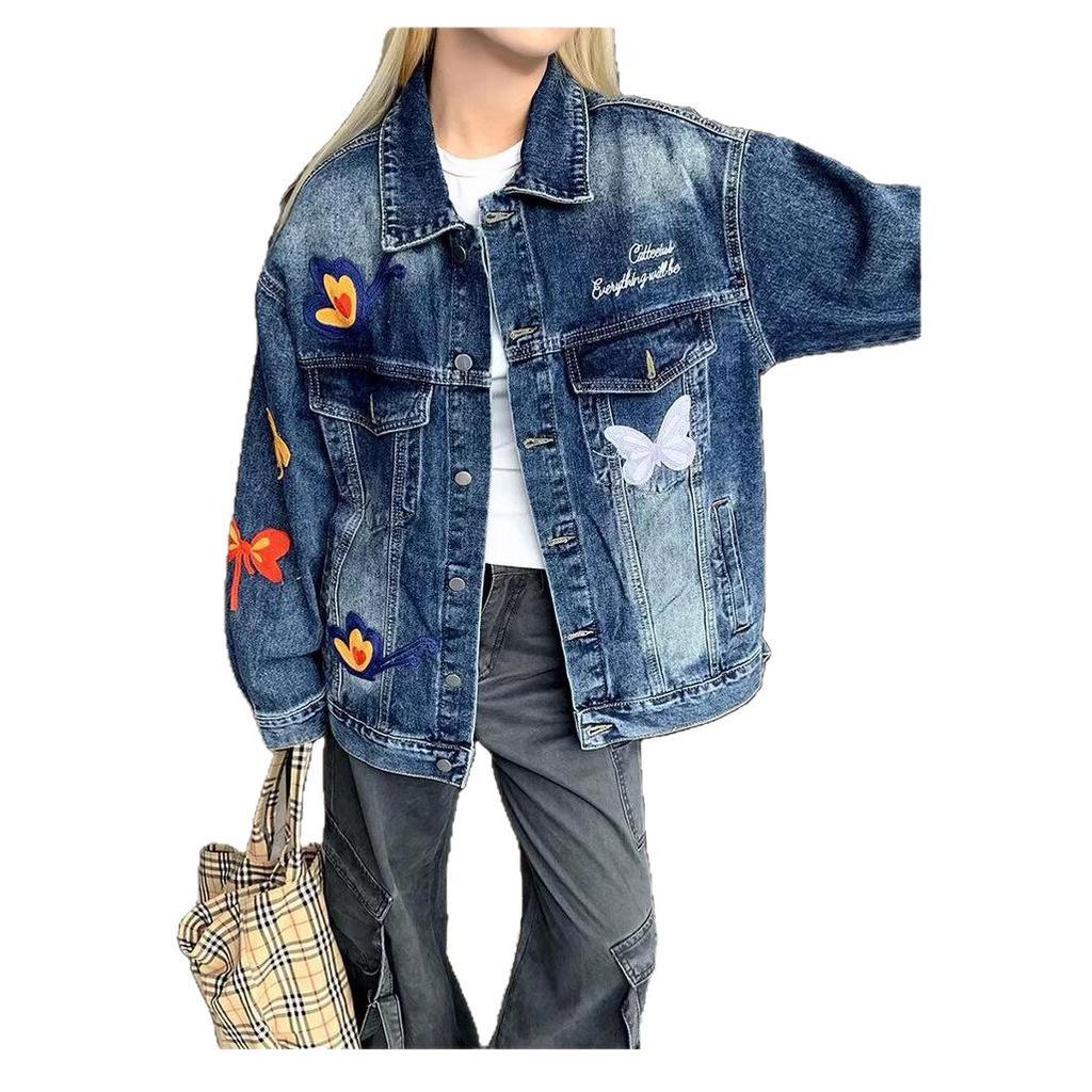 Women's High Waist Retro Slit Micro Flare Cropped Jeans