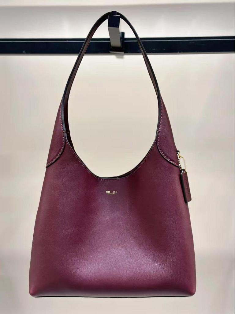 Brooklyn Large Retro Tote Bag - Single Shoulder Handbag for Commuting