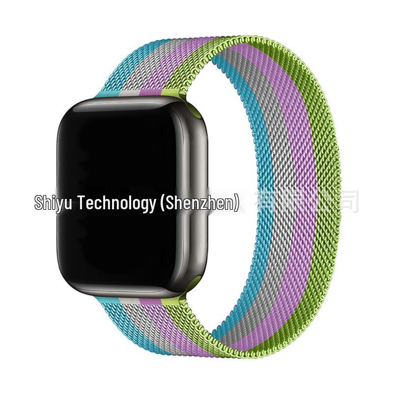 Correa de Metal Compatible para Apple Watch Series 5-9, SE