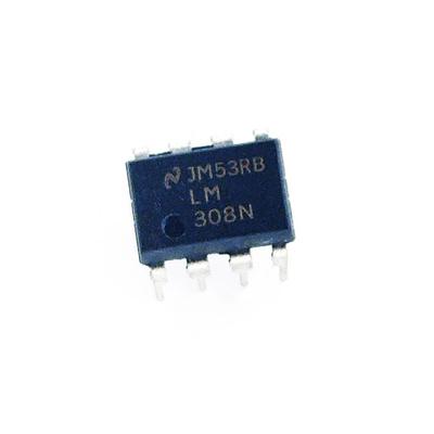 10PCS LM308N LM308 308N Operationsförstärkare DIP-8 NS LM308 LM308AN Precision Op Amp IC