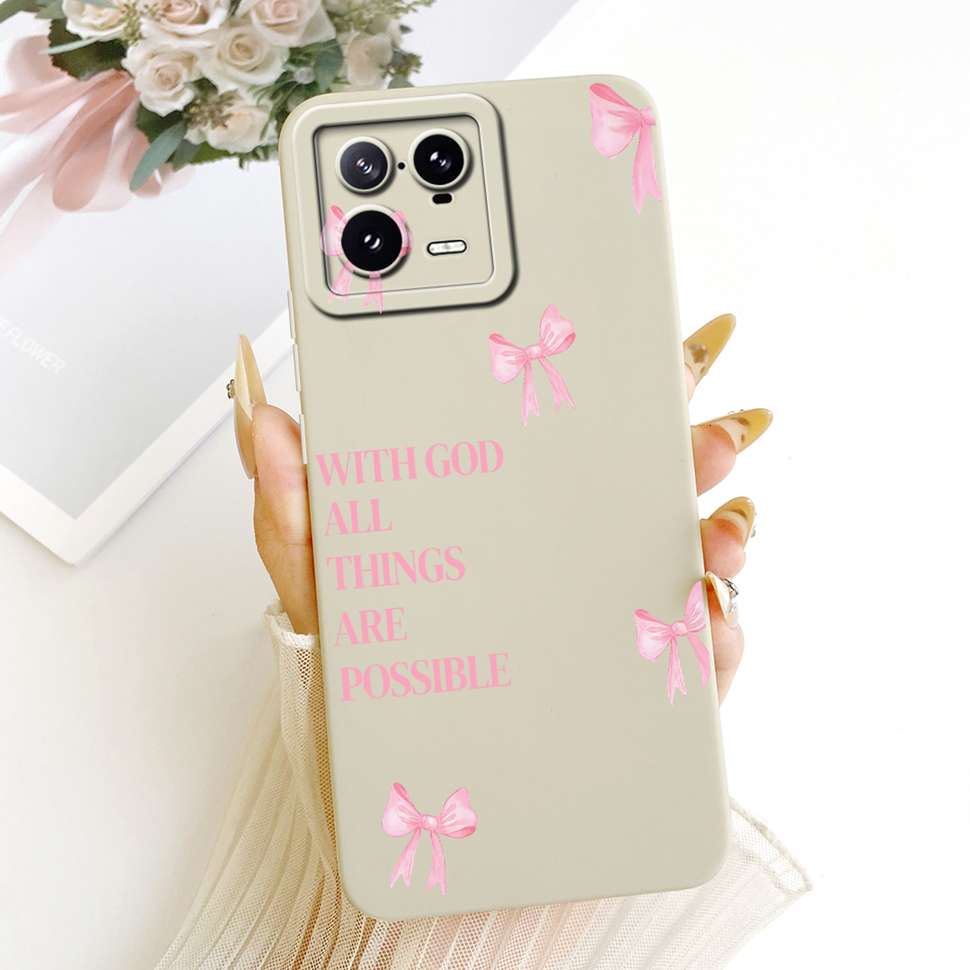 

For Xiaomi Mi 13 Pro Case Silicone Cute Cartoon Back Cover For Xiaomi Mi13 mi13 Pro 2210132G 2210132C Full Protection Bumper Xiaomi Mi 13 Pro