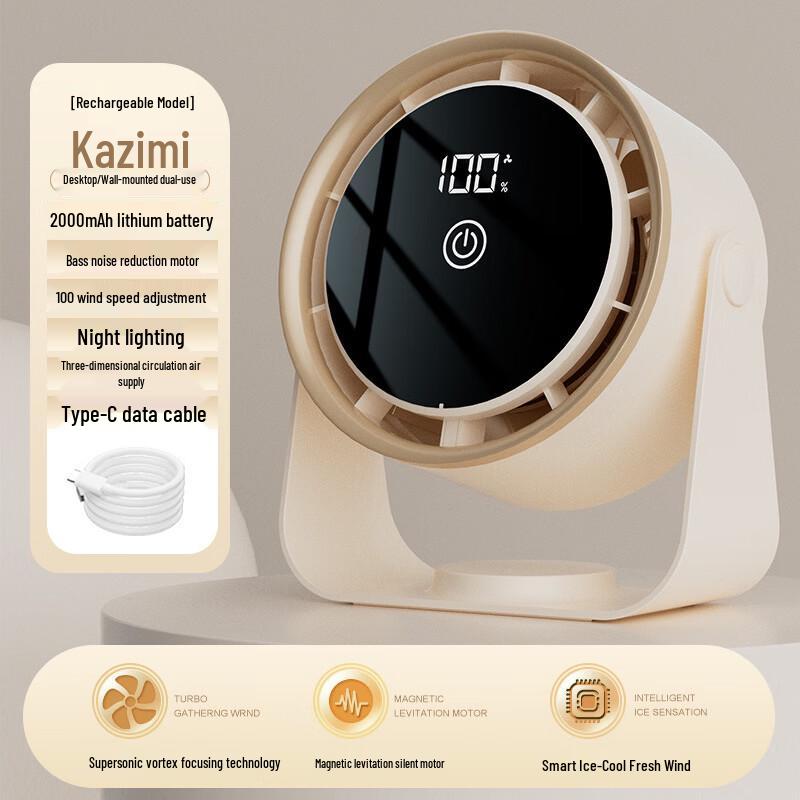 ZISIZ Desktop Wall-Mounted Circulation Fan