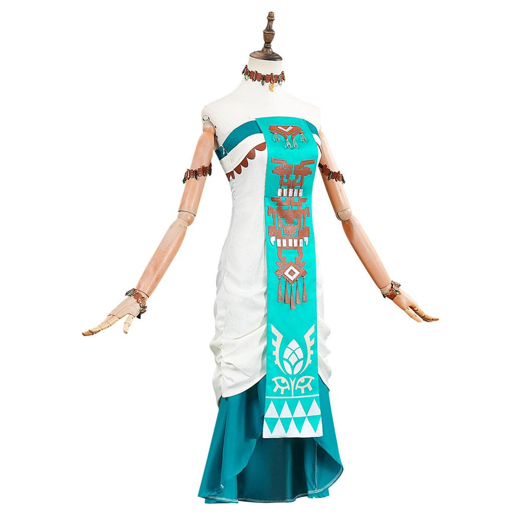 Tears of the Kingdom: Link & Zelda Cosplay Outfit - Perfect for Halloween & Performances
