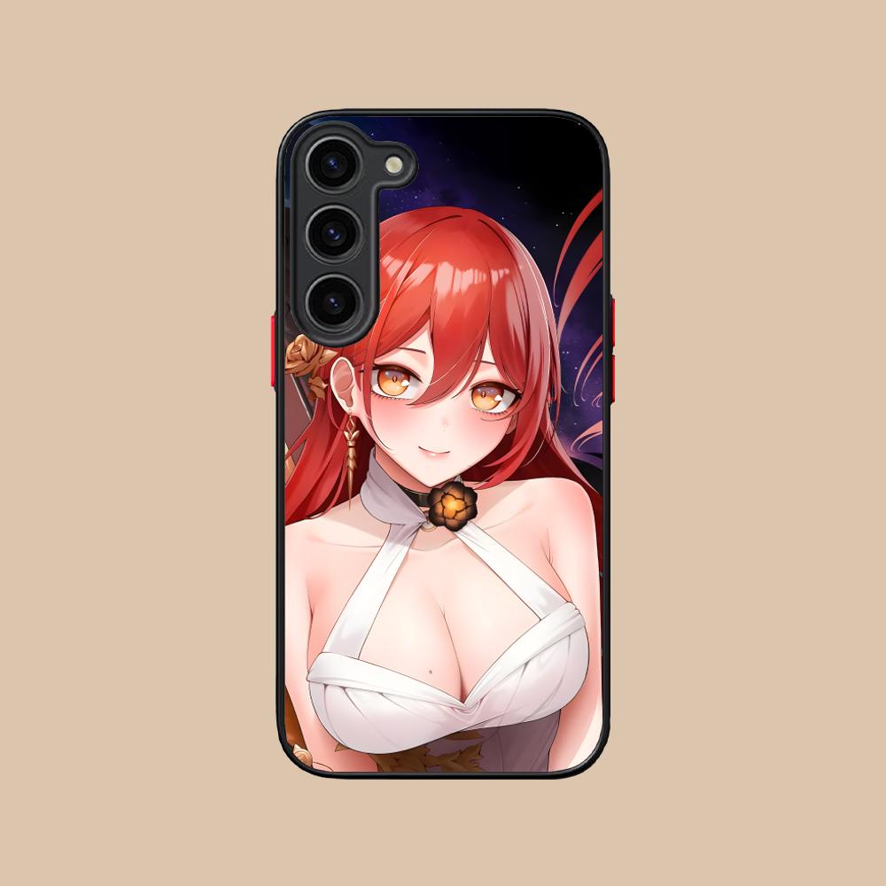 HSR Himeko Silicone Mobile Phone Case for Samsung Galaxy S26 S25 S24 S23 S22 S21 Plus FE Ultra Colorful Cover