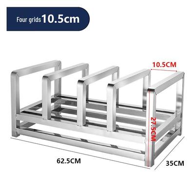 Stainless Steel Knife and Chopping Board Holder