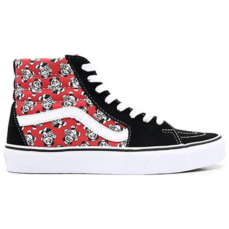 Vans SK8-HI Black/Red Men's VN0A4U3C5I2