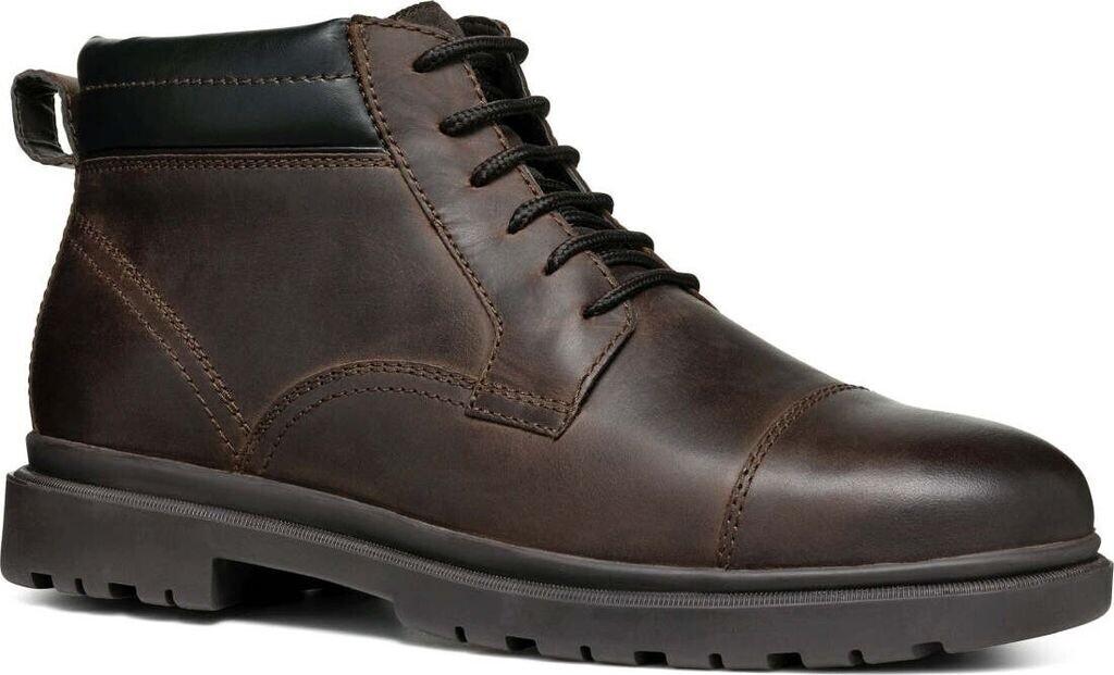 Ботинки Geox из натуральной кожи на синтетической шнуровке