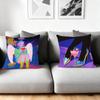 Cushion Cover Silky Short Plush Home Sofa Cushion Cover - Invisible Zipper Home Decoration Neon Dream