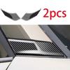 For Toyota Corolla Cross Exterior Window A-Pillar Trim Carbon Fiber -