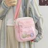 Neue transparente Umhängetasche Damen Freizeit Einfach Student Mode Schmerztasche Tasche Personalisierte Handytasche