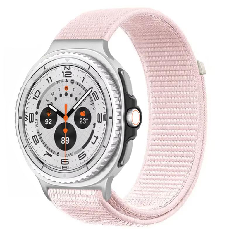 Official Nylon Loop Strap For Samsung Galaxy Watch 8 40mm 44mm Metal Connecting Bracelet Galaxy Watch 8 Classic 46mm Wristband