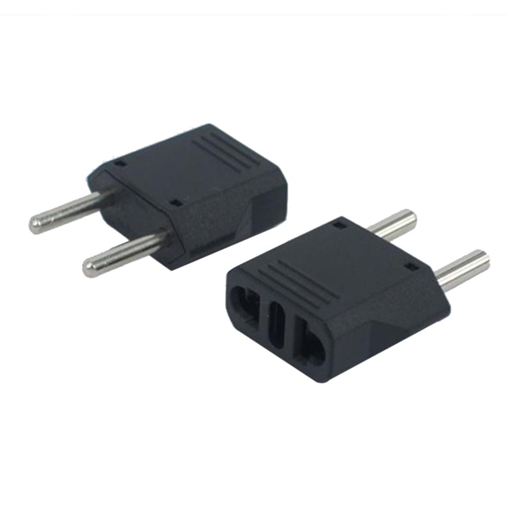 

2-контактный адаптер питания для Австралии, США, ЕС и Бразилии, дорожный адаптер