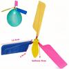 5PCS Propeller Balloon Helicopter Toys Children's DIY Balloon with Whistle Outdoor Flying Balloon Birthday Party Decoration Gift