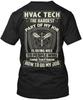 Hvac Tech T Shirt Made In the USA Size S To 5XL