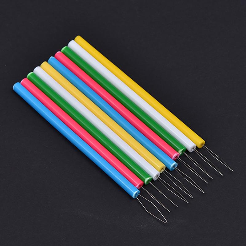 100Pcs Essential Plastic Threading Tool Set For Sewing - A Convenient Sewing Tool Suitable For Beadwork And Handicrafts