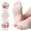 1Pair Metatarsal Sleeve Pads Anti-Slip with Gel Pads Ball of Foot Cushions, Forefoot Cushion Pads Help Neuroma,Calluses Blisters
