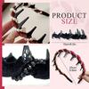 3PCS New Trendy Pearl Headbands Non-slip Wavy Head Hoop Combing Hairbands Headwear Hair Accessories Hair Accessories Gifts