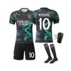 (#10 MODRIĆ) 25-26 Real Madrid Čierny Zelený Futbalový Dres s Vzorom Draka pre Deti a Dospelých