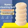 Cleaning Balls, Bamboo Fiber Cleaning Balls, Perfect Tools for Scrubbing POTS and Dishes, Steel Wool Balls
