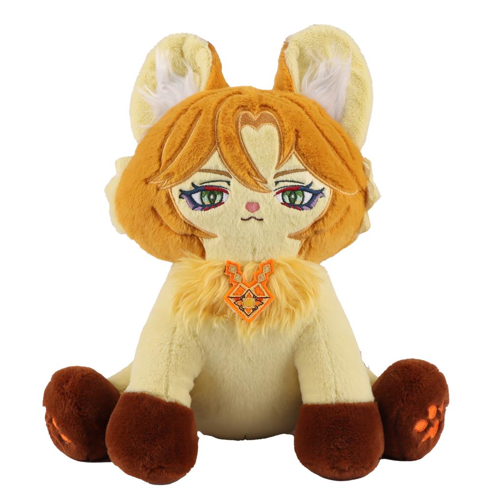 Kawaii Kreslená Plyšová Hračka Anime Populární Hry Genshin Impact Mavuika Citlali Plyšová Vycpaná Hračka Dětská Panenka Narozeninový Halloweenský Dárek