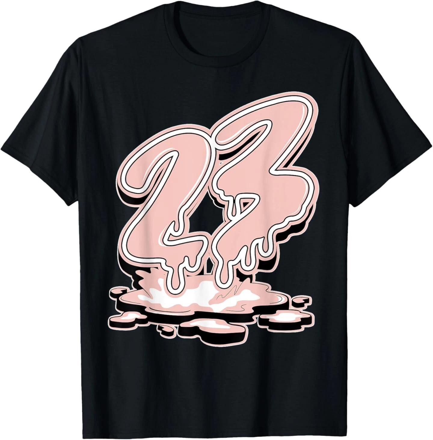 

23 Drip Low Legend Pink 11s Matching Tee For Men Women T-Shirt L