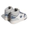 Adidas Originals Drop Step IX Xl Non-Slip Wear-Resistant High-Top Skate Shoes Women Sneakers Gray Blue IF2685