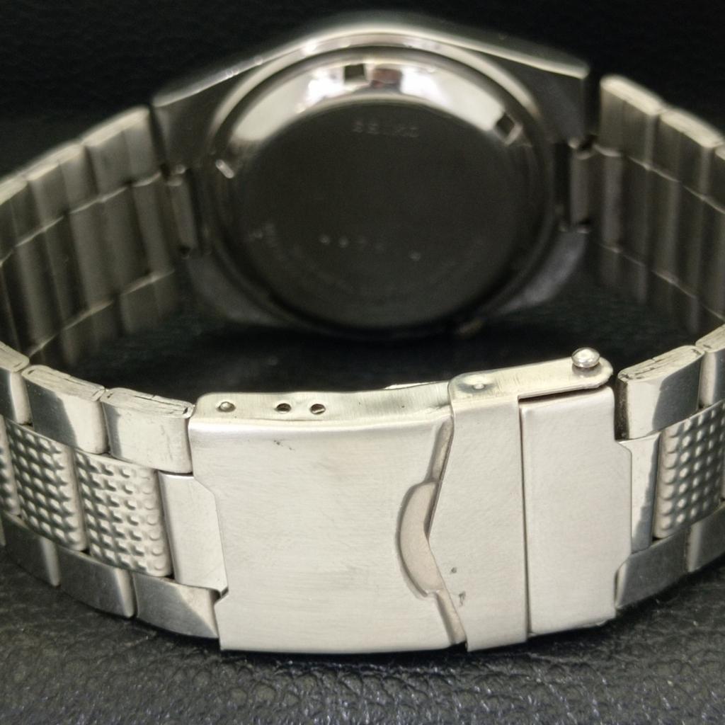 UŻYWANY ORYGINALNY VINTAGE SEIKO ACTUS AUTOMATYCZNY JAPOŃSKI MĘSKI Z BIAŁĄ TARCZĄ Zegarek a433260-2 R115-a433260