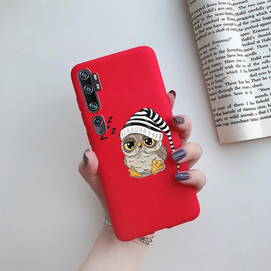 Love Heart Sunflower Case for Xiaomi Mi Note 10 Pro Case Bumper Silicone Back Cover for Xiomi Xiaomi Mi Note 10 Note10 Pro Case