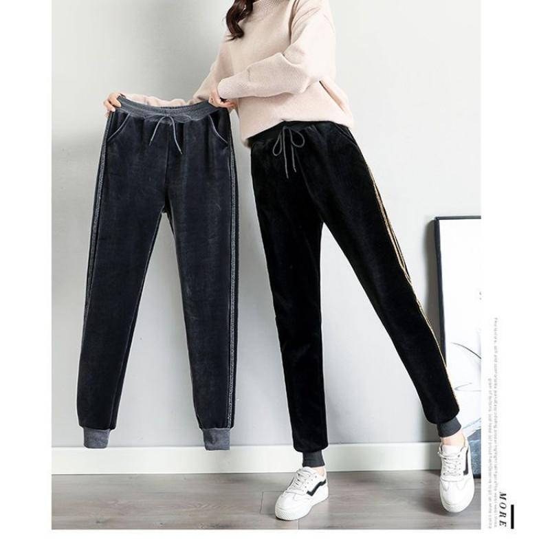 Теплые женские брюки Pleuche — фото 13