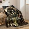 Übernatürliche Charakterdecke Schlafzimmerdecke für Wohnzimmer Sofa Mittagspause Weiche kuschelige Decke für Freundes Festival Geschenk