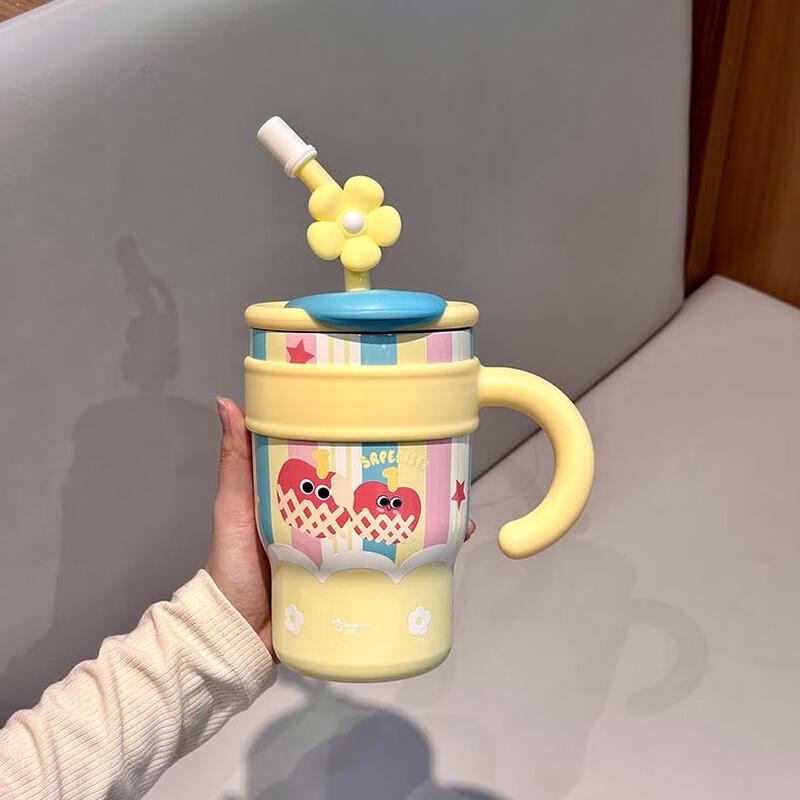 MRSIKEY Jumbo Insulated Stainless Steel Tumbler
