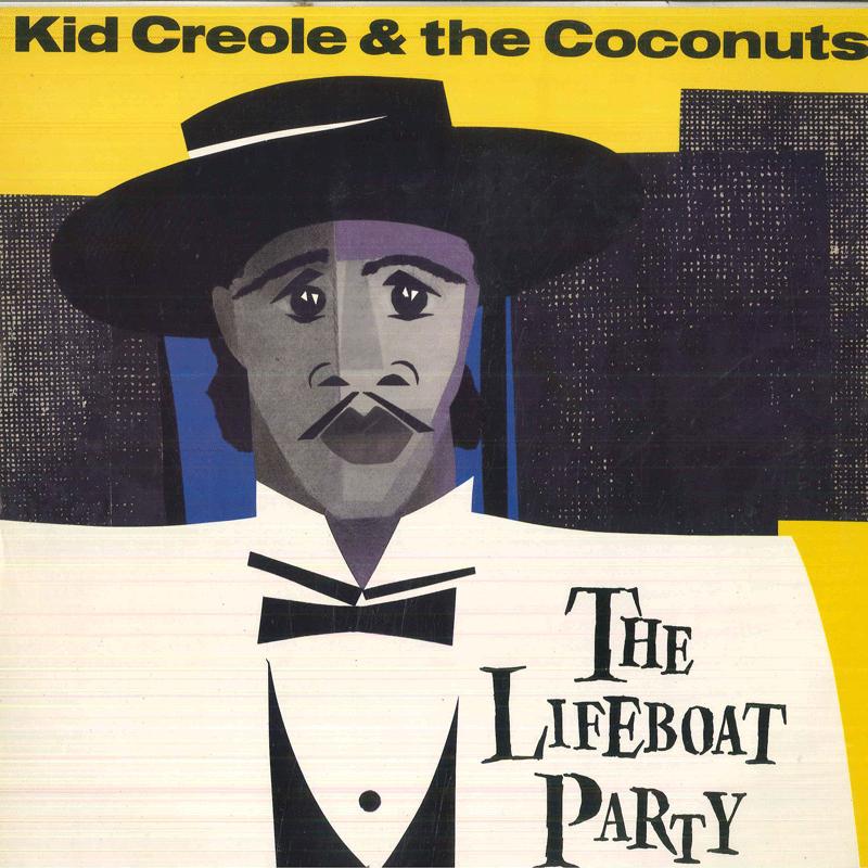 

12inch Record KID CREOLE THE COCONUTS Lifeboat Party Gina Gina There 12IS142 ISLAND 198 UK Pop Used