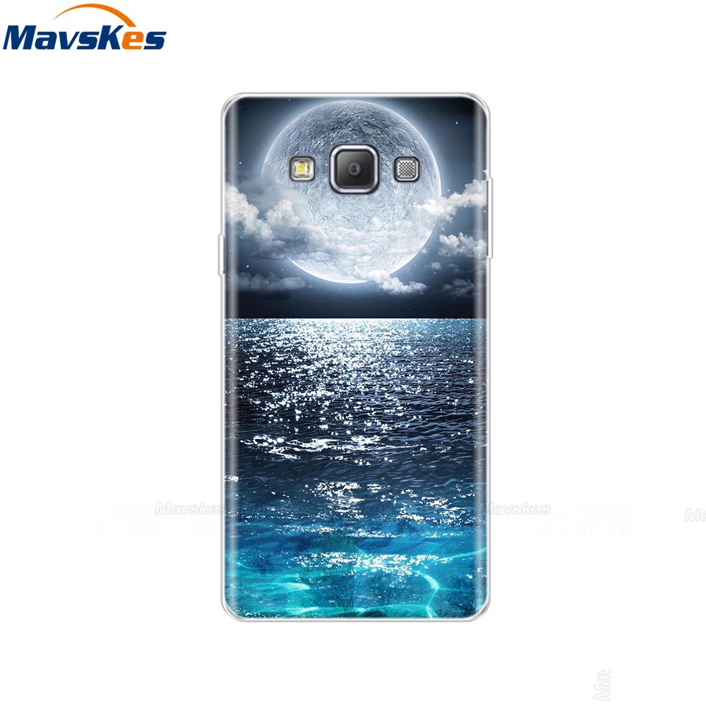 Silicon Phone Case For Samsung Galaxy A3 2015 Flower Cat A300 Soft TPU Back Cover For Samsung A3 2015 A300H A3000 SM-A300F pop