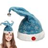 Electric Christmas Hat Singing Santa Hat Headdress Party Photo Prop Decor