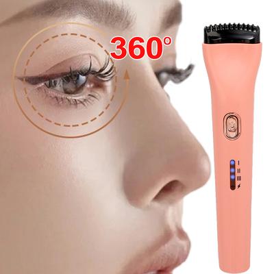 Beheizte Wimpernzange, 10 Sekunden schnelles Aufheizen, elektrische Wimpernzange, langanhaltendes Curling-Wimpern-Make-up-Tool