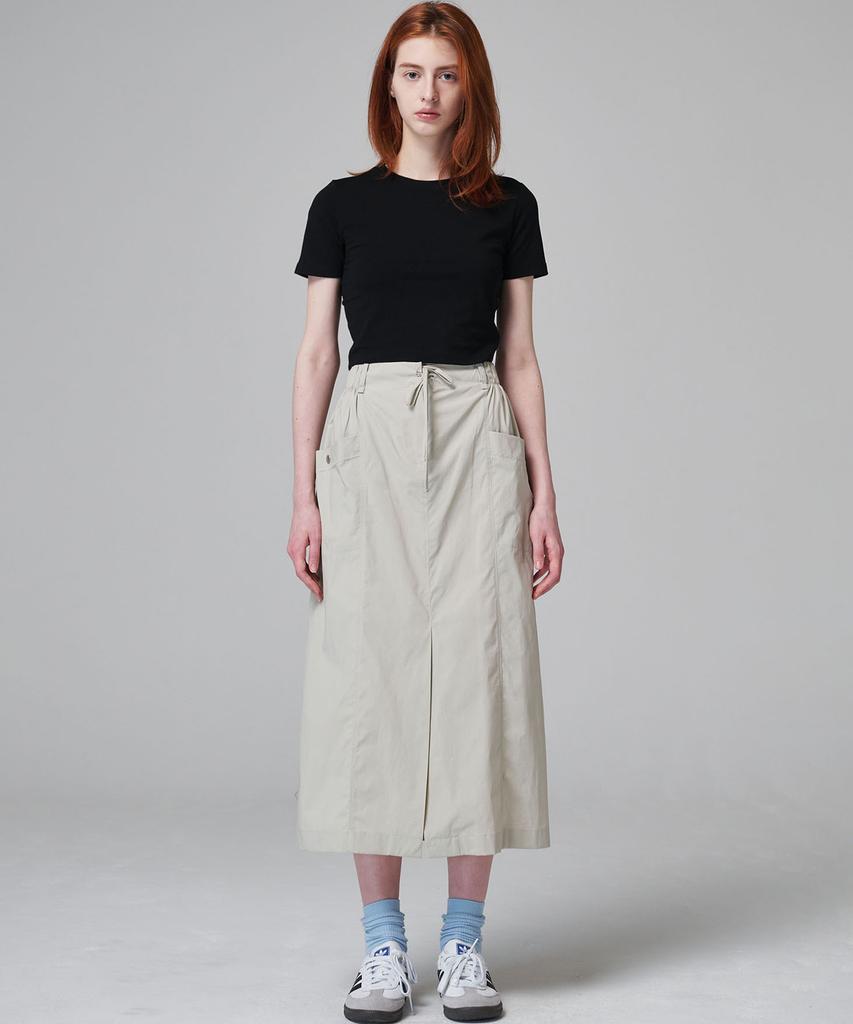 Marop 3105 Nylon Skirt (Beige)