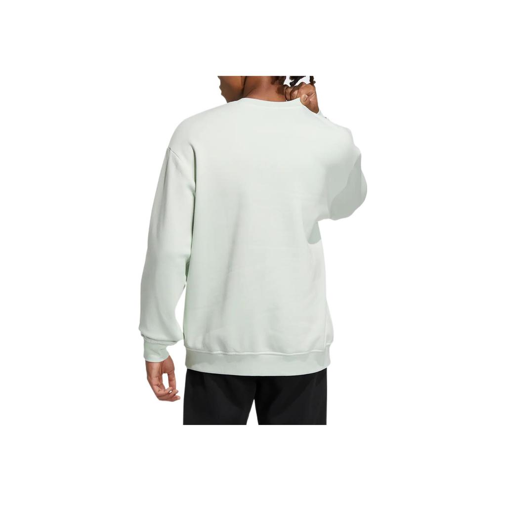 New Adidas LABEL Sweatshirt Unisex Light Green IB2714