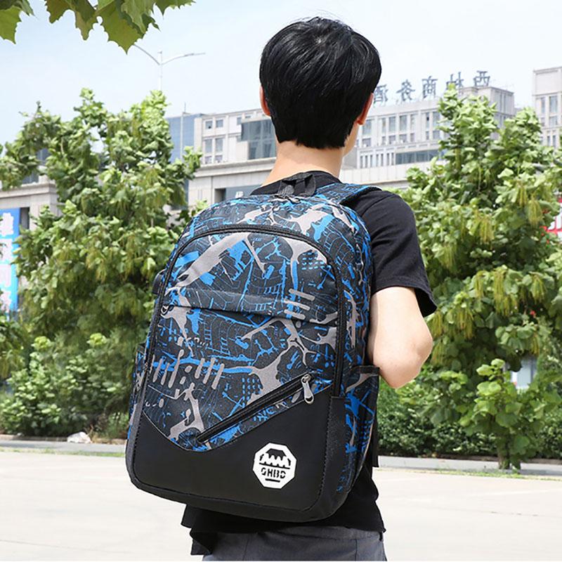 Herrenrucksack 3-teilig Leichter wasserdichter Schulrucksack für junge Kinder Unisex-Schultasche für junge Kinder Geschenk zum Schulanfang