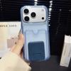 Applicable To iPhone17ProMax Glitter Card Bag, Mobile Phone Case, Apple 16Pro Bracket 15 Anti-drop Protective Case.