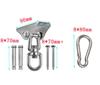 304 Stainless Steel Hammock Chair Swing Hook - Outdoor Rotating Plate & Hardware Accessories.