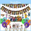 Conjunto de Decorações para Festa de Aniversário Encanto Com Faixa Reutilizável de Cartolina e Balões