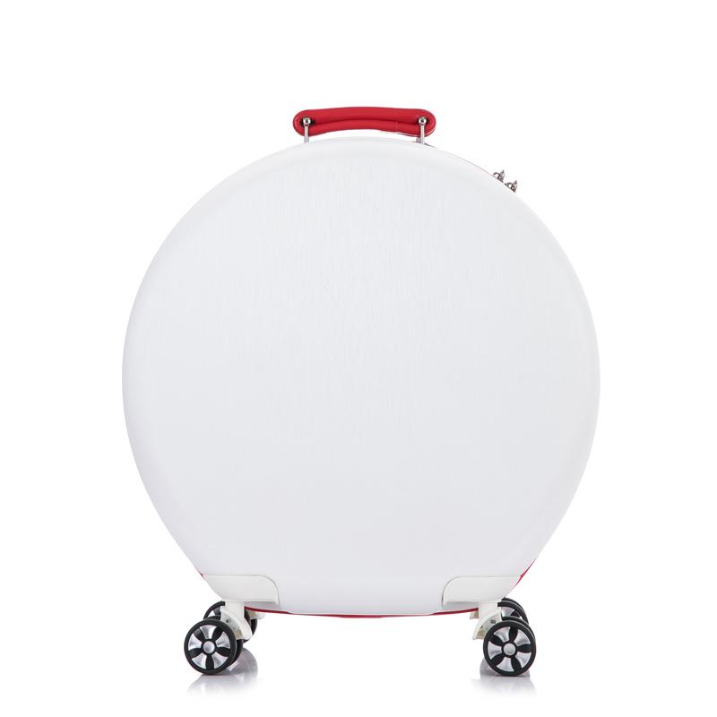 18''bære koffert på hjul Avrundet vogn Bagasjesett Jenteveske Cartoon Kid Reisebagasje Tilpasset Kina fabrikkbagasje