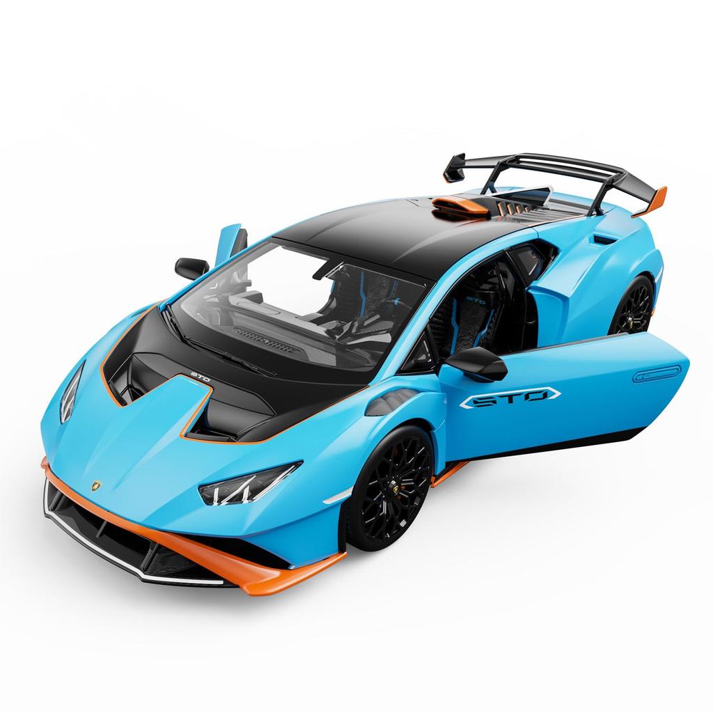 Doyusha RASTAR Lamborghini Huracan STO Blue 1/18 (Finished Model)