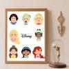 Diamond Painting Set Princesses Home Decor Craft, Perfect Handmade DIY Gift Idea