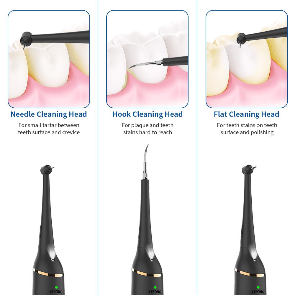 Portable Electric Tooth Scaler: Sonic Teeth Whitening and Calculus Remover
